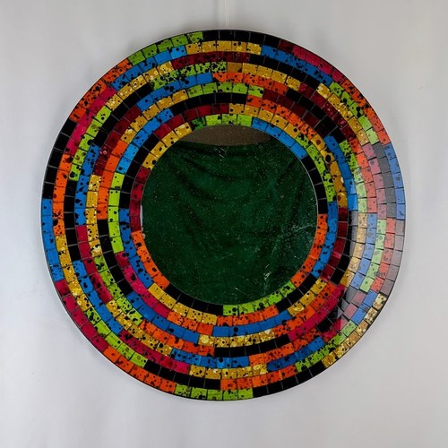 Mosaic mirror multi coloured - mosaic,