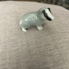 Rare Vintage Wade Whimsies 1950s Early 1st Series Badger