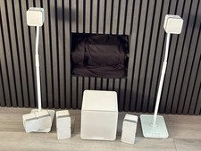 Cambridge Audio Surround Sound Speaker System, Including Subwoofer, stands