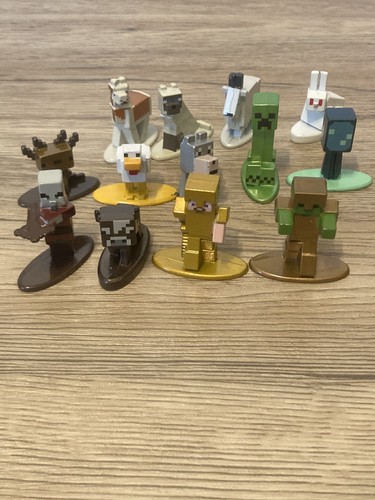 Minecraft diecast figures - minecraft,