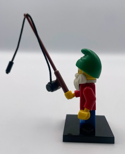 Fishing lawn gnome - lawn,