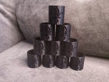 10 x UK Scouting Plastic BLACK