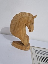 Hand-Carved Wood Wooden Horse