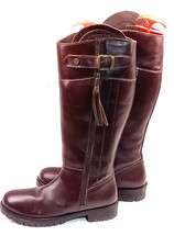 Cabotswood Wincanton Leather Knee High Chestnut Brown Boots Country UK 8, EU 41