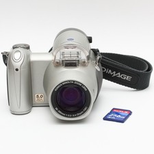 Konica Minolta DiMAGE Z20 5MP Digital Camera 8x Zoom + 256mb SD Card Tested