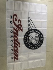 Indian Motorcycle Flag Metal