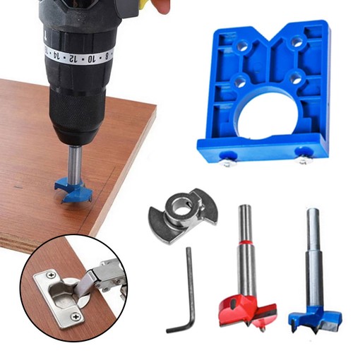 Concealed cabinet hinge jig - cabinet,