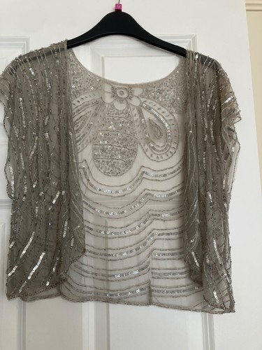 Ladies stunning shrug sequined - ladies,