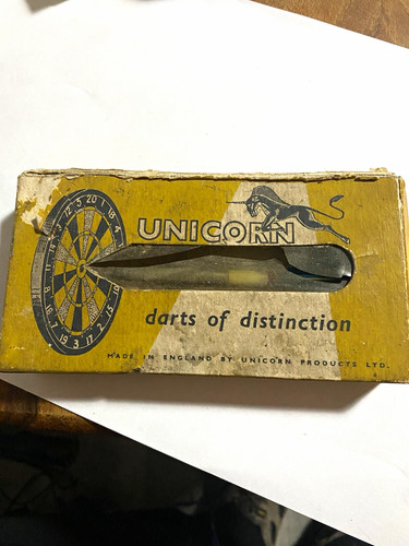 Vintage unicorn darts - unicorn,