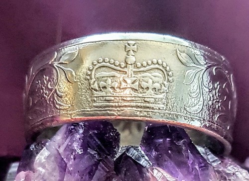 Coin ring xxl size - ring,