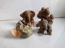 Leonardo Paw Prints & Regency Fine Art Elephant Figures Ornaments