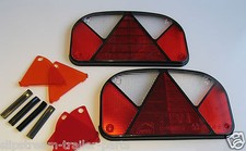 2 TRAILER REAR LIGHT LENS