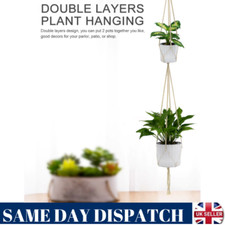 MACRAME JUTE PLANT HANGER