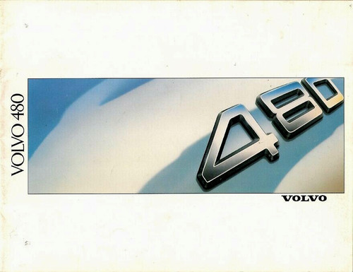 Volvo 480 1987 1988 uk - volvo,