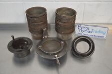 John Hut Medium Champion 1.5lb Pork Pie set + 32 tins 140mm Dia x 63mmD FREE P+P