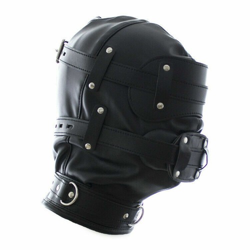 Gag mask head harness - harness, hood
