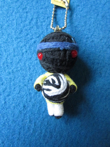 Voodoo doll keychain - voodoo,