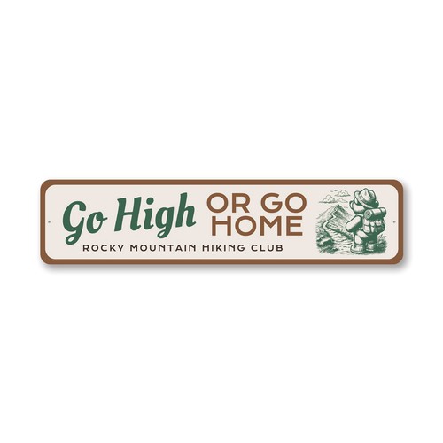 Aluminum national park signs - national,