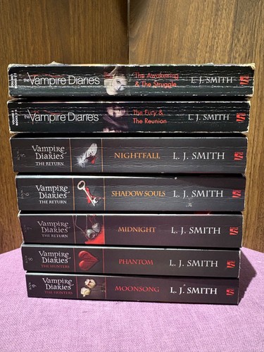 Vampire diaries book series - diaries,