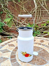  1980's Large rustic enamel