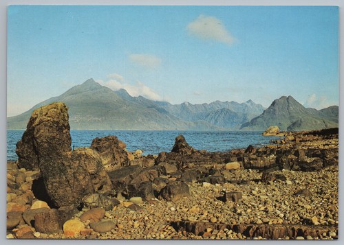 Postcard cuillins from elgol - cuillins,
