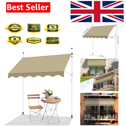 2m beige telescopic - 2.5, x