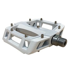 RSP Flat Pedals Sealed Bearing 9/16 Inch Platform Mountain Hybrid Bicycle White