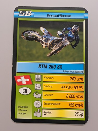 Motocross ktm 250 5b - -,