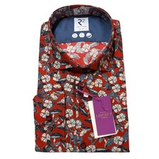 R2 Amsterdam Red & Grey Floral