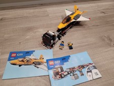 LEGO City Airshow Jet Set 60289 Complete With Instructions And Minifigures