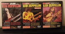 Lick Library Bundle - Led Zeppelin x 3 - AC/DC x 1 Guitar DVD box sets 