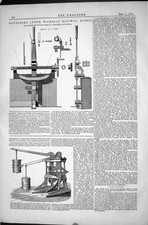 Old Print Reversing Lever