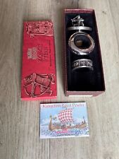 Konge Tinn Norwegian Royal Pewter 3 Piece Wine Set.