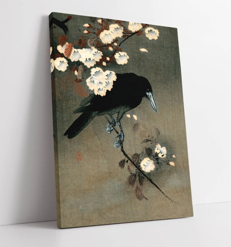 Ohara koson crow and - koson, blossom"