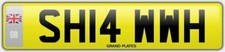 SHAW NUMBER PLATE SHAWS