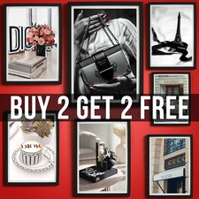 Luxury Fashion Brand Posters