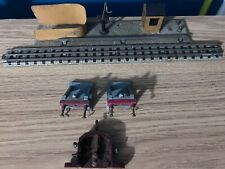 Hornby Dublo Accessories 2x Buffers 1xTrackside System D1 Switch 1950s Bundle