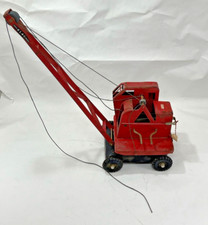 TRIANG JONES KL 44 CRANE FOR SPARES OR REPAIR CRANE vintage metal old meccano