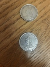 Rare Higher grade 2x 1887