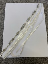Beautiful Bridal Belt On Ivory