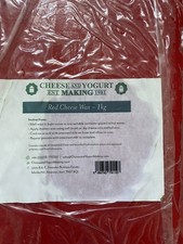 Red Cheese Wax x 1 Kg Food Prepping, Food Preserving, Long Term Food Storage