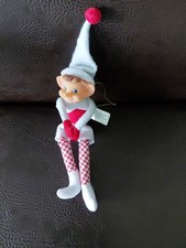 vintage American Elf Pixie Doll Bendable Legs & Arms Christmas Decoration