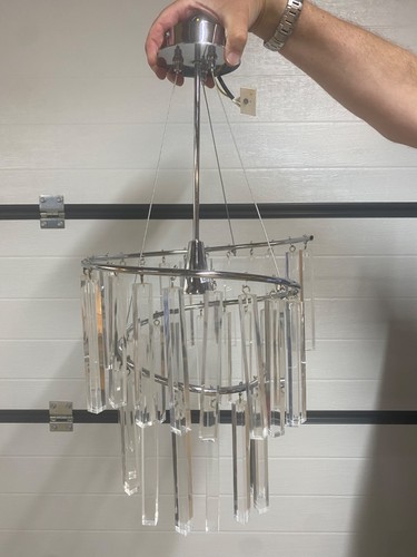 Acrylic spiral pendant ceiling