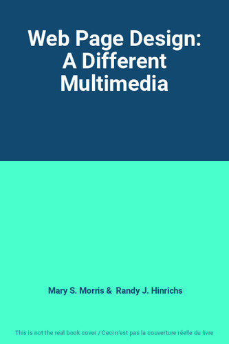 Web page design - a, different