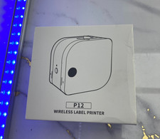 P12Pro Bluetooth Machine Wireless Thermal Label Printer Sticker green #182