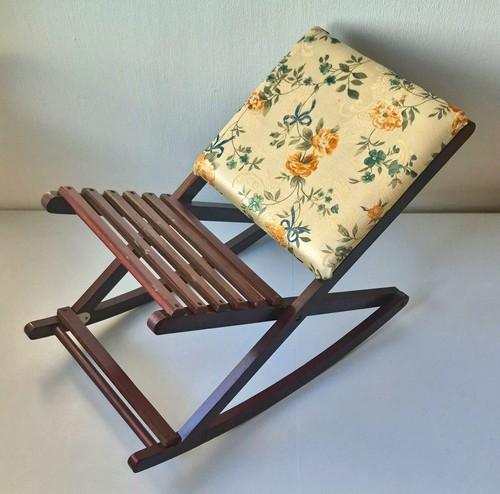 Vintage rocking wooden - vintage,