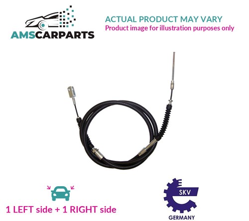 Handbrake cable pair rear - pair,