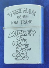 US Army Nha Trang 1968-1969 Vietnam Zippo Lighter Z-14
