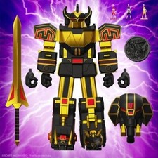 Power Rangers Ultimates Mighty Morphin Megazord (Black and Gold) 7-Inch Figure