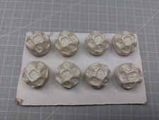 8 very unusual Cream Plastic